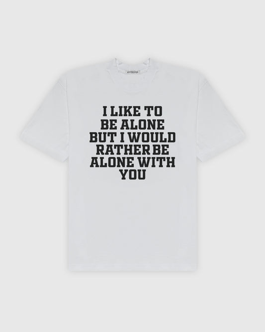 ALONE WITH YOU T-SHIRT