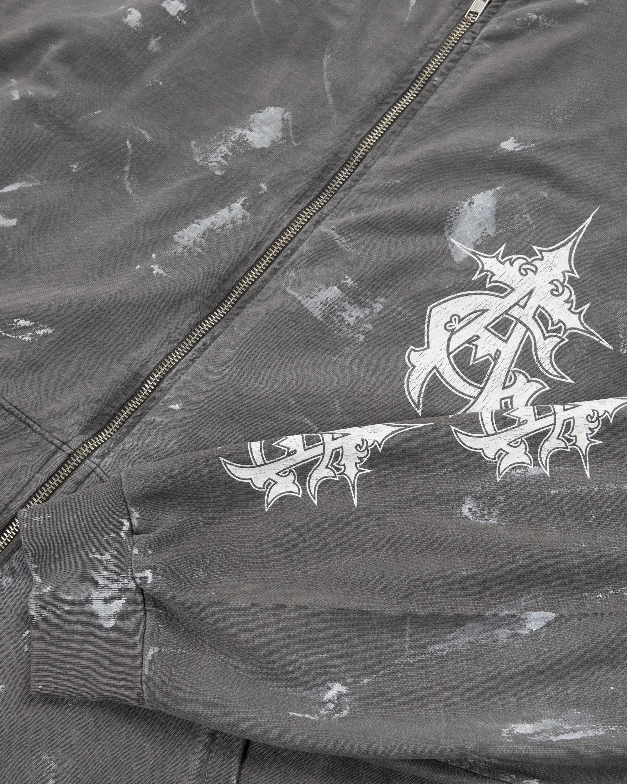 MONOGRAM PAINTER ZIP SWEATSHIRT