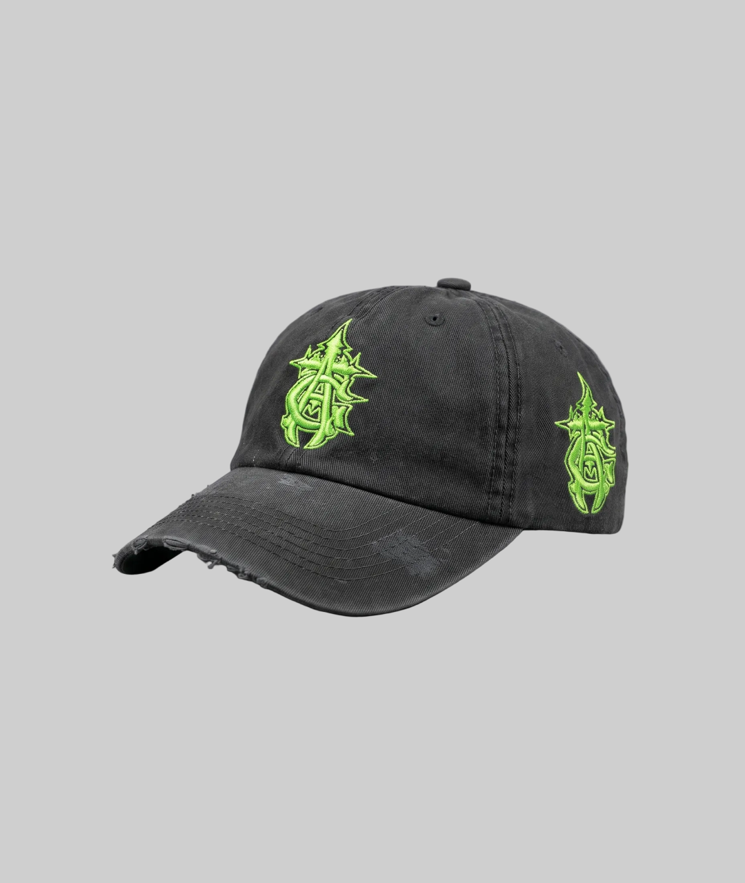MONOGRAM DISTRESSED HAT (VINTAGE WASH)