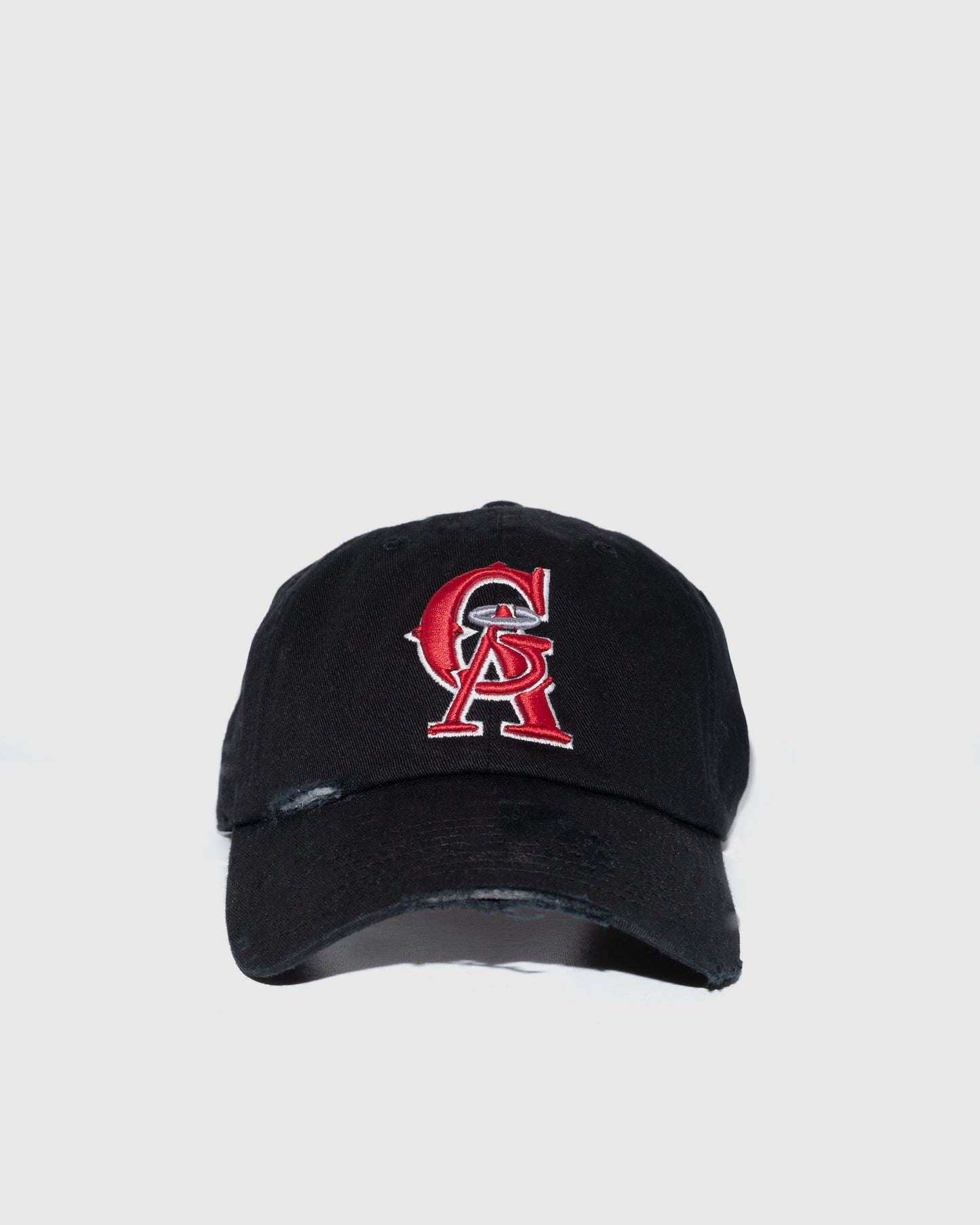 GUARDIAN ANGEL MONOGRAM CAP (BLACK)