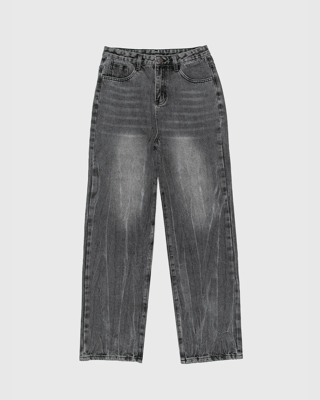 RELAXED WASHED DENIM PANTS