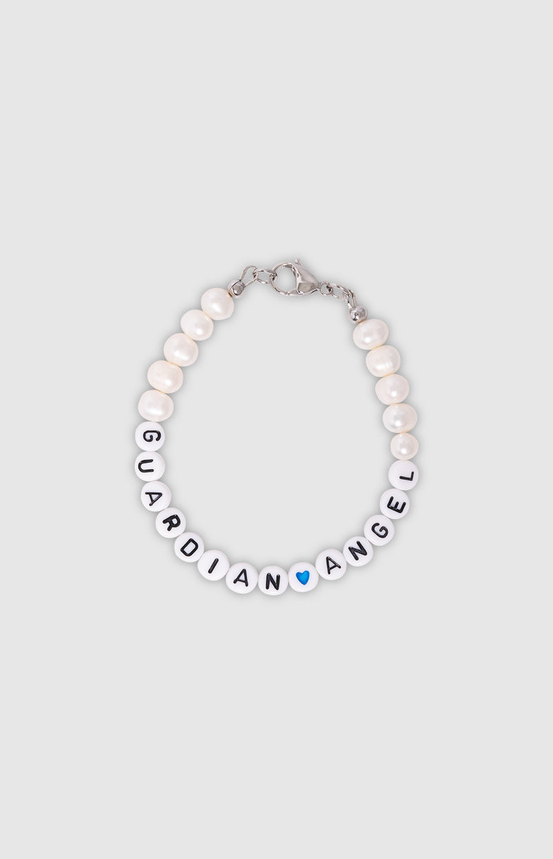 LOGO FRESHWATER PEARL BRACELET